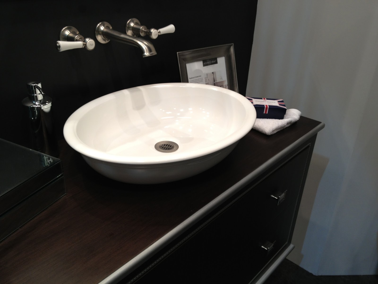 traditional bathroom basins The complementing traditional styled Radford Basin on bespoke 
