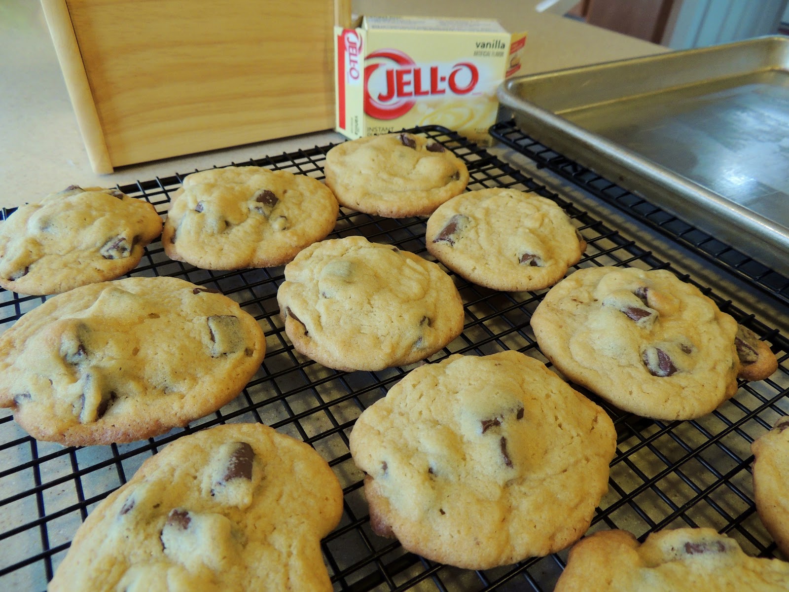 Chocolate Chunk Cookies (with Jello Pudding)