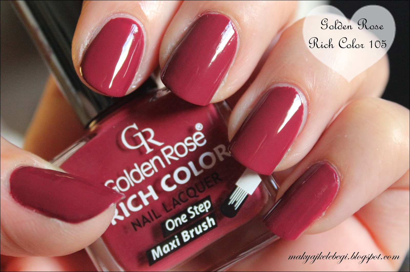 Golden Rose Rich Color Nail Polish - 01 - wide 3
