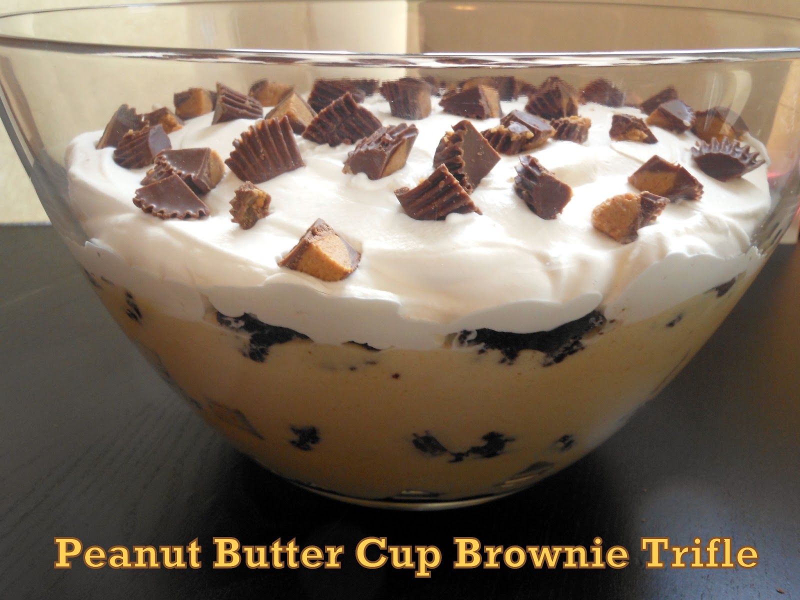 Flavors by Four Peanut Butter Cup Brownie Trifle