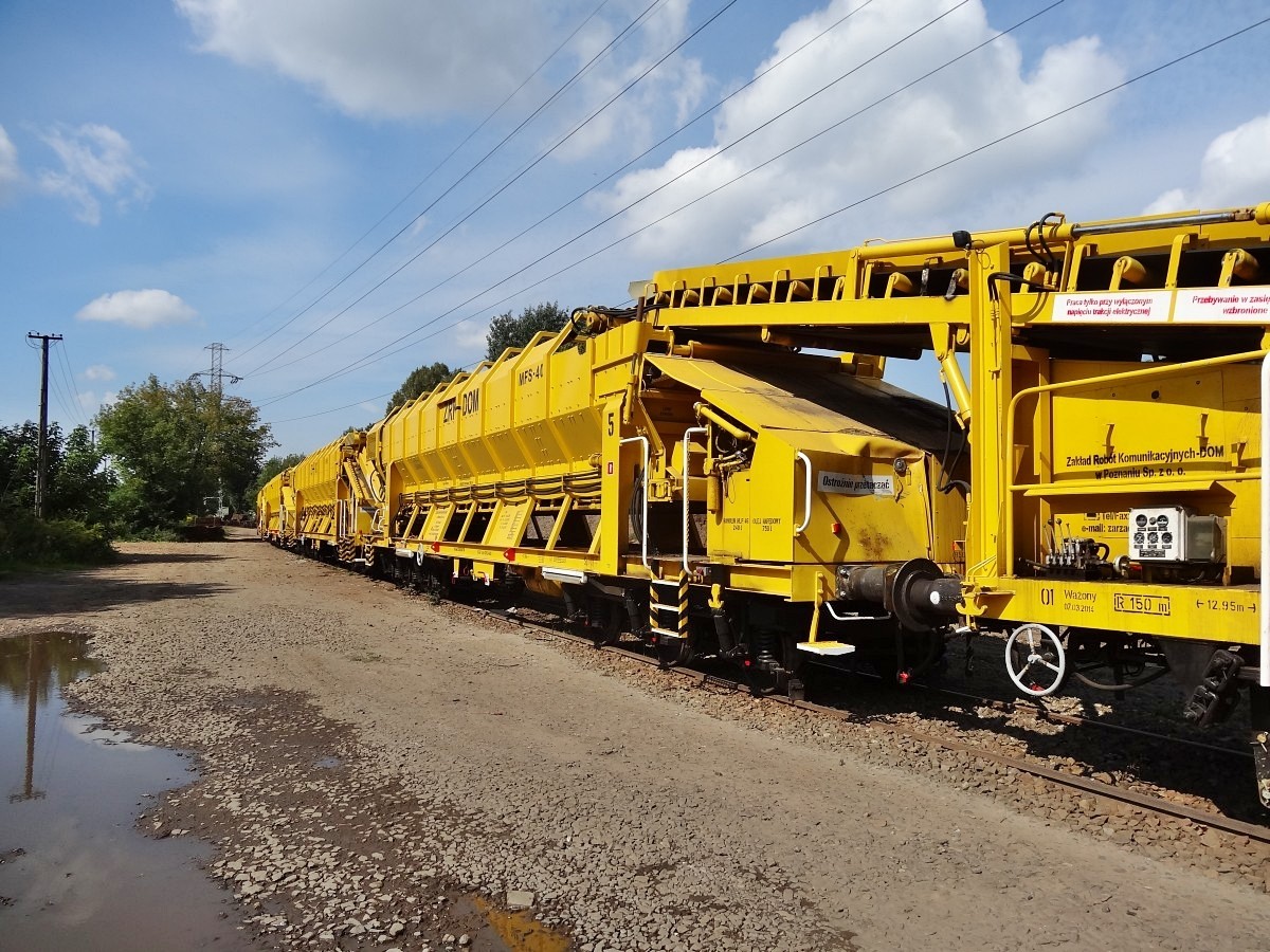 Wagony służące do transportu tłucznia MFS-40