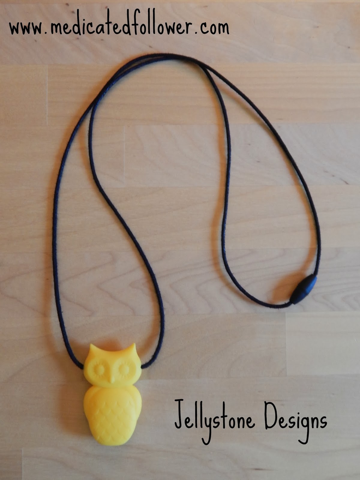 Medicated Follower of Fashion Teething jewellery staying stylish