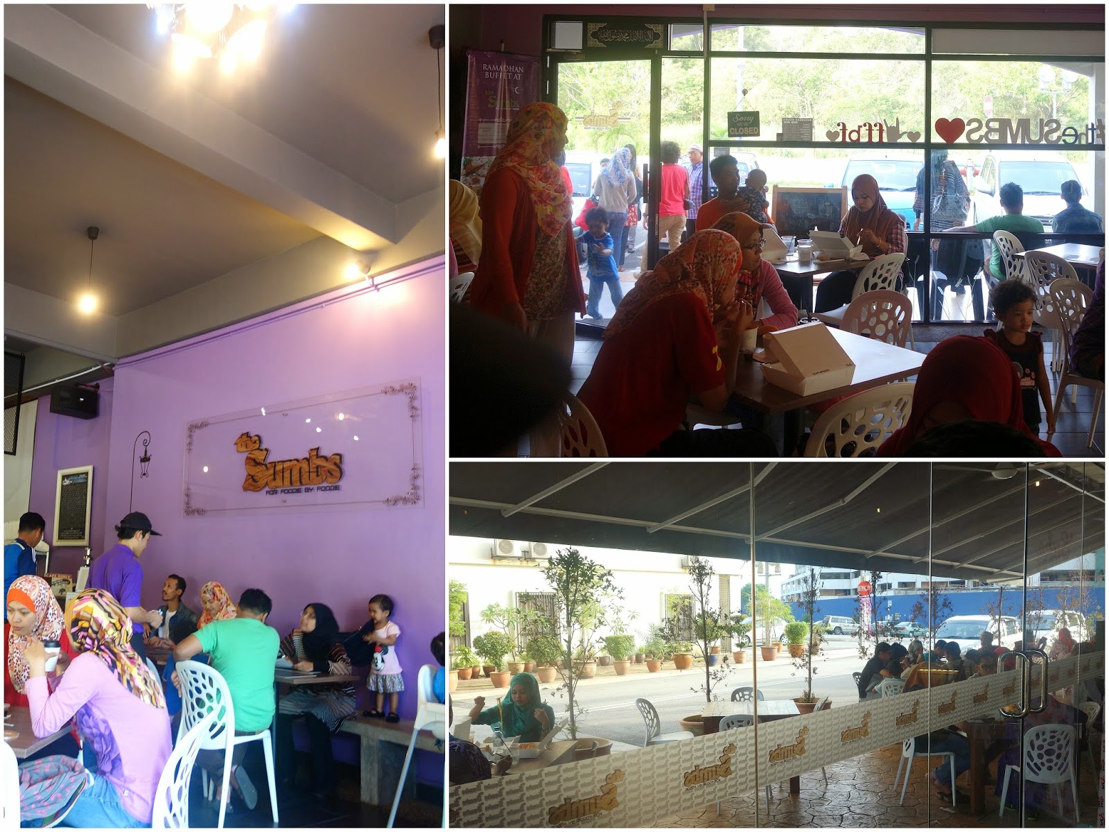 Next up The Sumbs, a cafe whose offerings include creations by