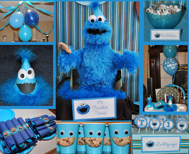 Cookie Monster Birthday Party Cookie Monster Birthday Party