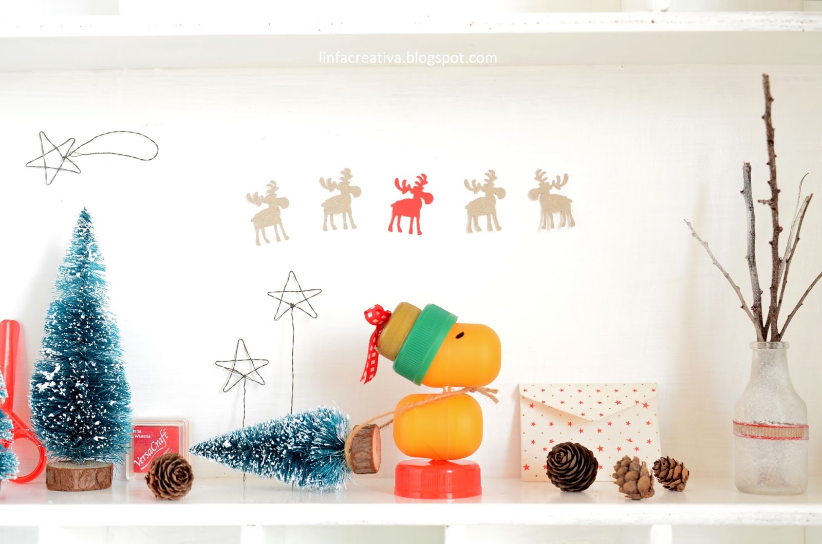 riciclo creativo e decorazioni natalizie hand made