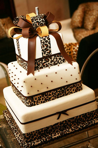 Ate o dia do casamento: Decoracao com animal print: onca