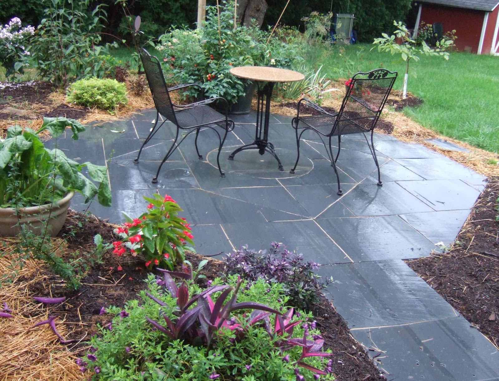 Helping Gardeners Grow My flagstone patio!