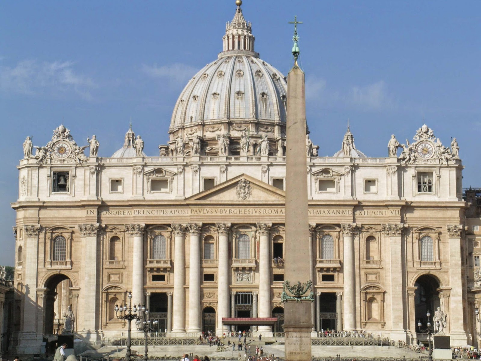 Mary Ann Bernal History Trivia First stone laid in St. Peter's Basilica