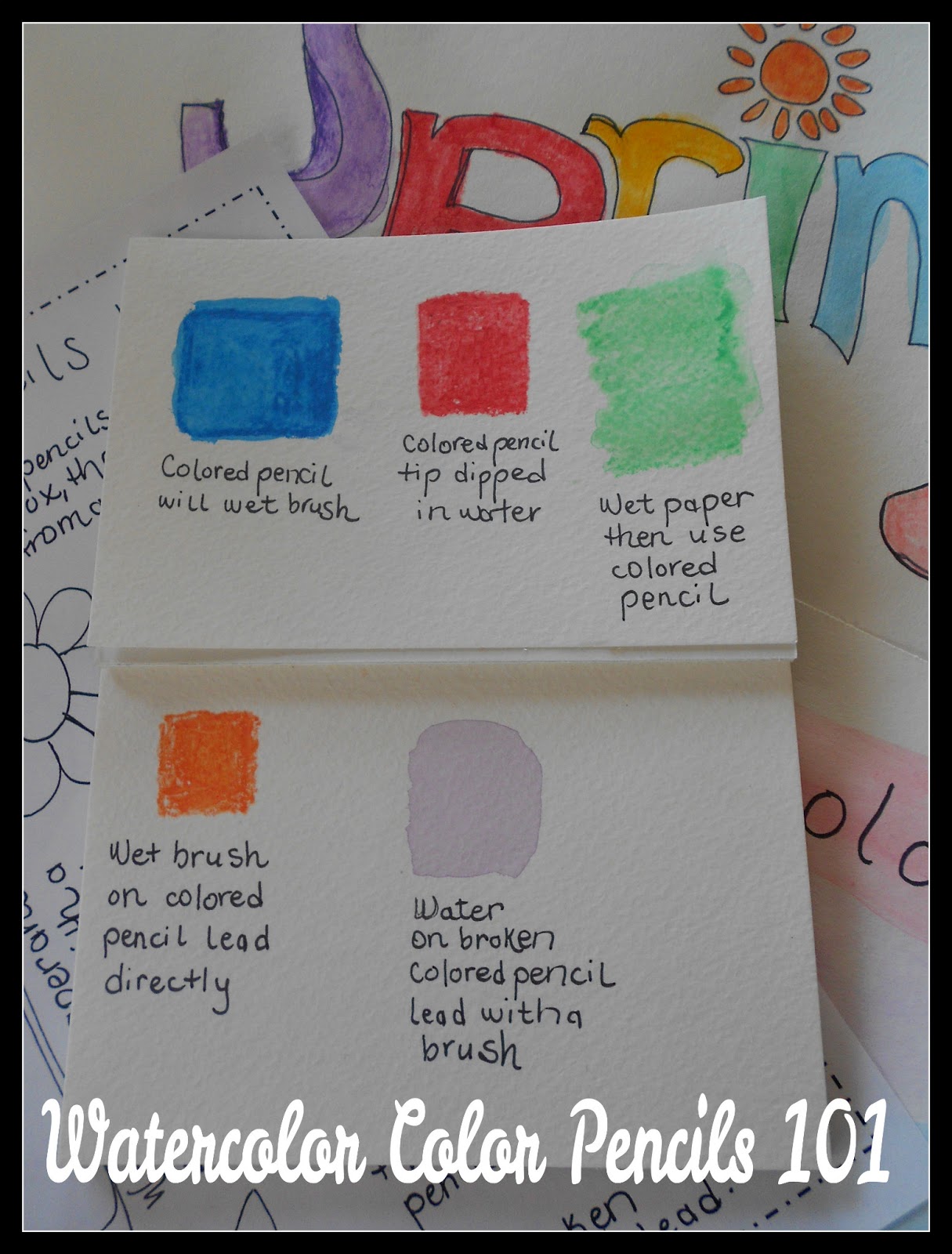 Handbook Of Nature Study Watercolor Pencil 101 Tutorial Video And