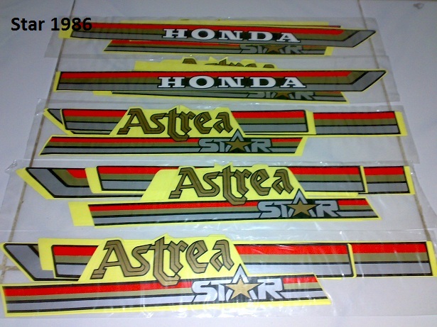 Stiker Striping Motor Lawas Honda C Series