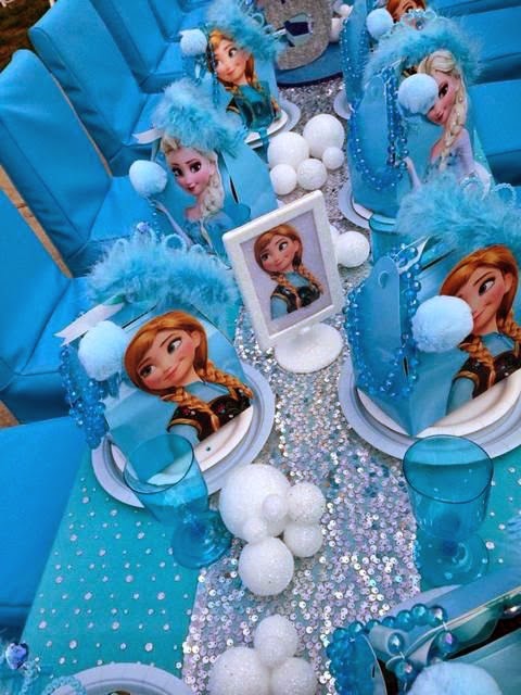 Fiestas Infantiles Decoradas con Frozen, parte 2