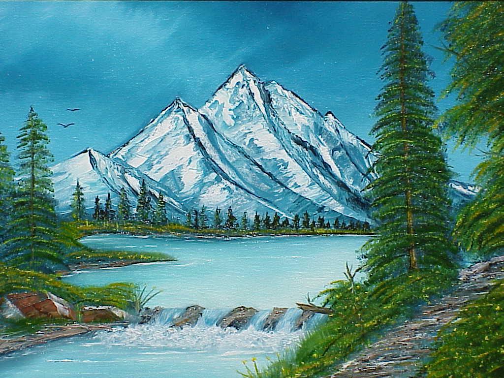 Mountain Pictures: Mountains Painting
