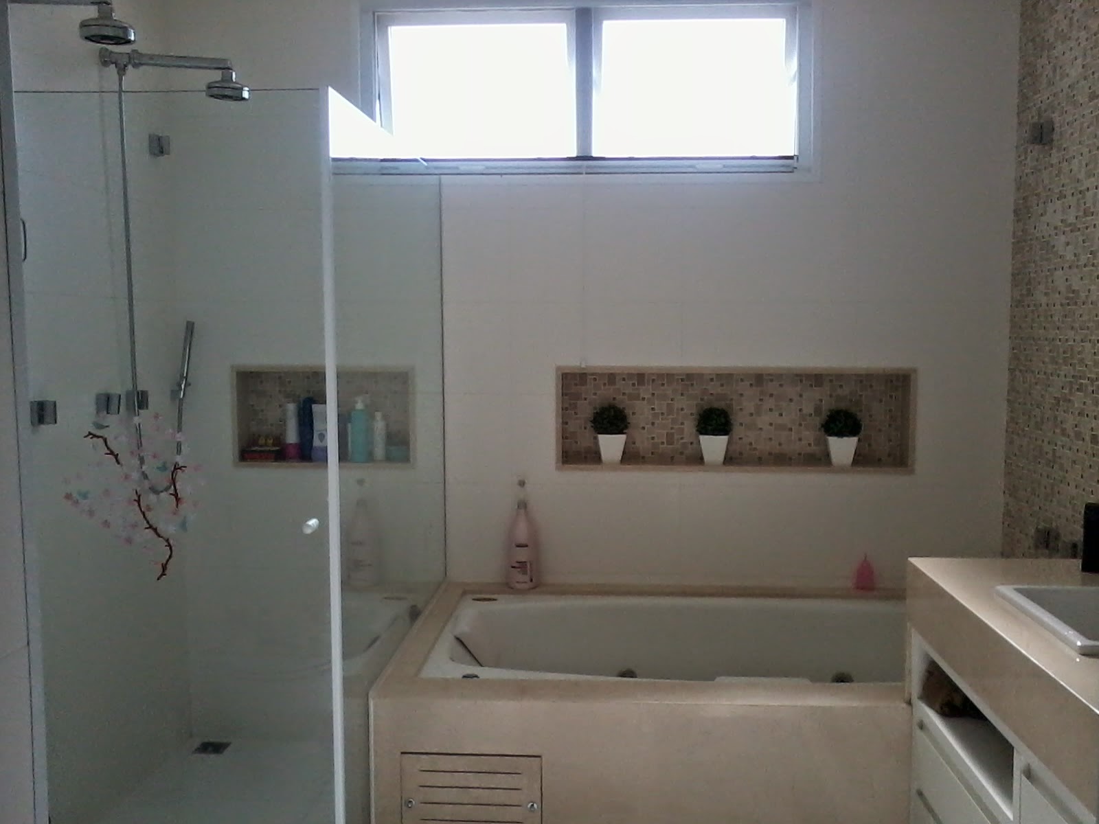 NICHO PARA SHAMPOO ~ Rachel Avellar Interiores -> Nicho Alvenaria Banheiro NICHO PARA SHAMPOO ~ Rachel Avellar Interiores -> Nicho Alvenaria Banheiro