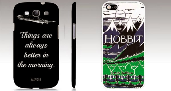 Fundas para moviles en el post de los 10 regalos frikis que encantarán a los amantes de la literatura 