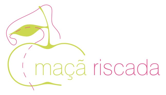 maçã riscada