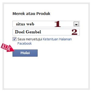 Cara Membuat Fans Page Facebook Untuk Blog