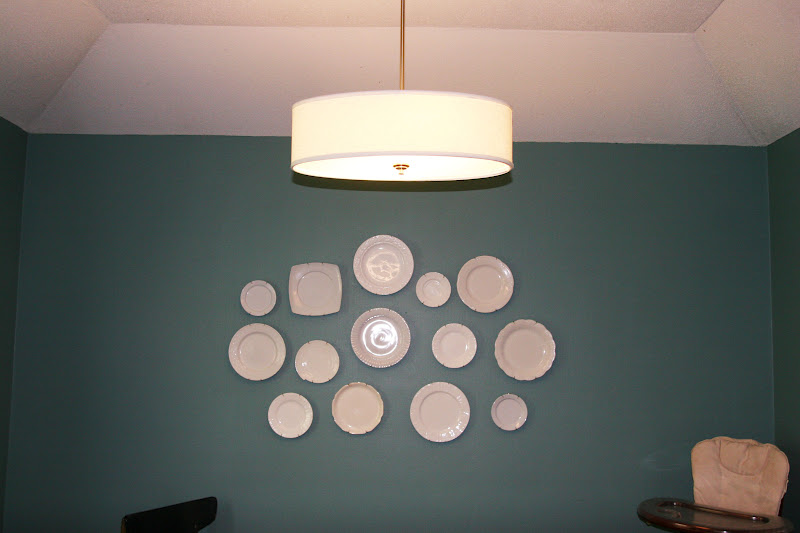 Plate Wall Collage Homemade Ginger