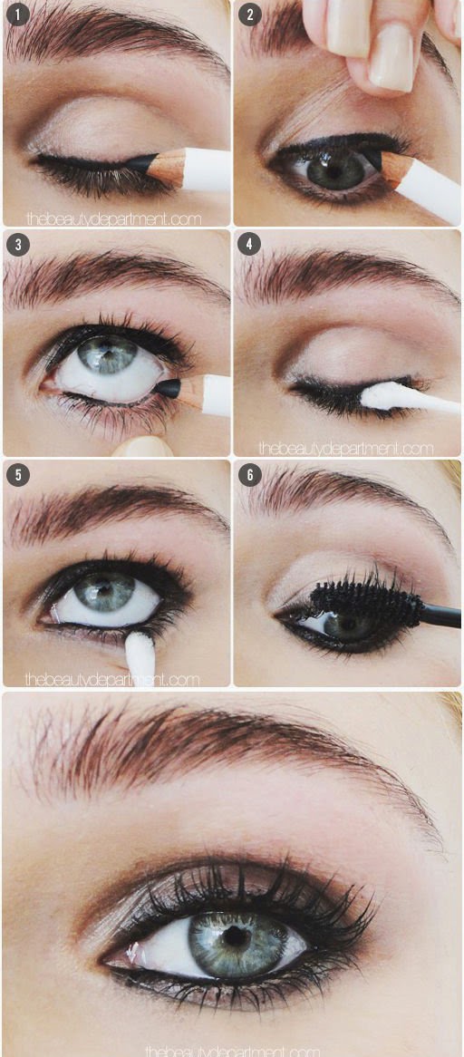 Relase Make Up Tutorial Fotografico Di Un Trucco Con Eyeliner Sfumato