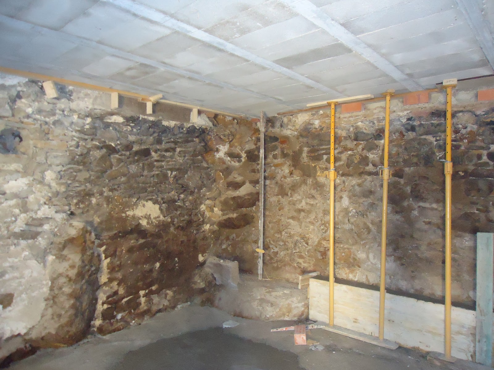 Ahora mostraré las fotografías de como hice este muro, con