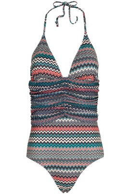 Bañador mujer 2013 Guillermina Baeza Mango Touch estampado zig zag bañador mujer 2013 Guillermina Baeza Mango Touch estampado zig zag