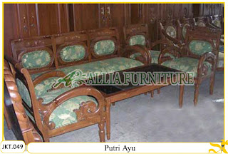 Meja & Kursi Tamu Set Ukiran Kayu Jati Jog Putri Ayu Meja & Kursi Tamu Set Ukiran Kayu Jati Jog Putri Ayu