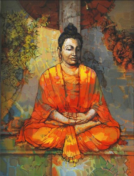Buddha Quotes Online: Lord Buddha Meditation Painting HD | Lord Buddha