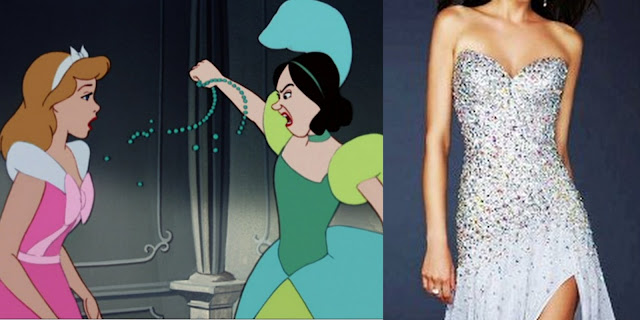 How to fix Leslie's horrible dress - ugly step-sister style How to fix Leslie's horrible dress - ugly step-sister style
