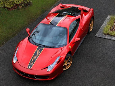 Edição especial Ferrari da 458 Italia para a china Edição especial Ferrari da 458 Italia para a china