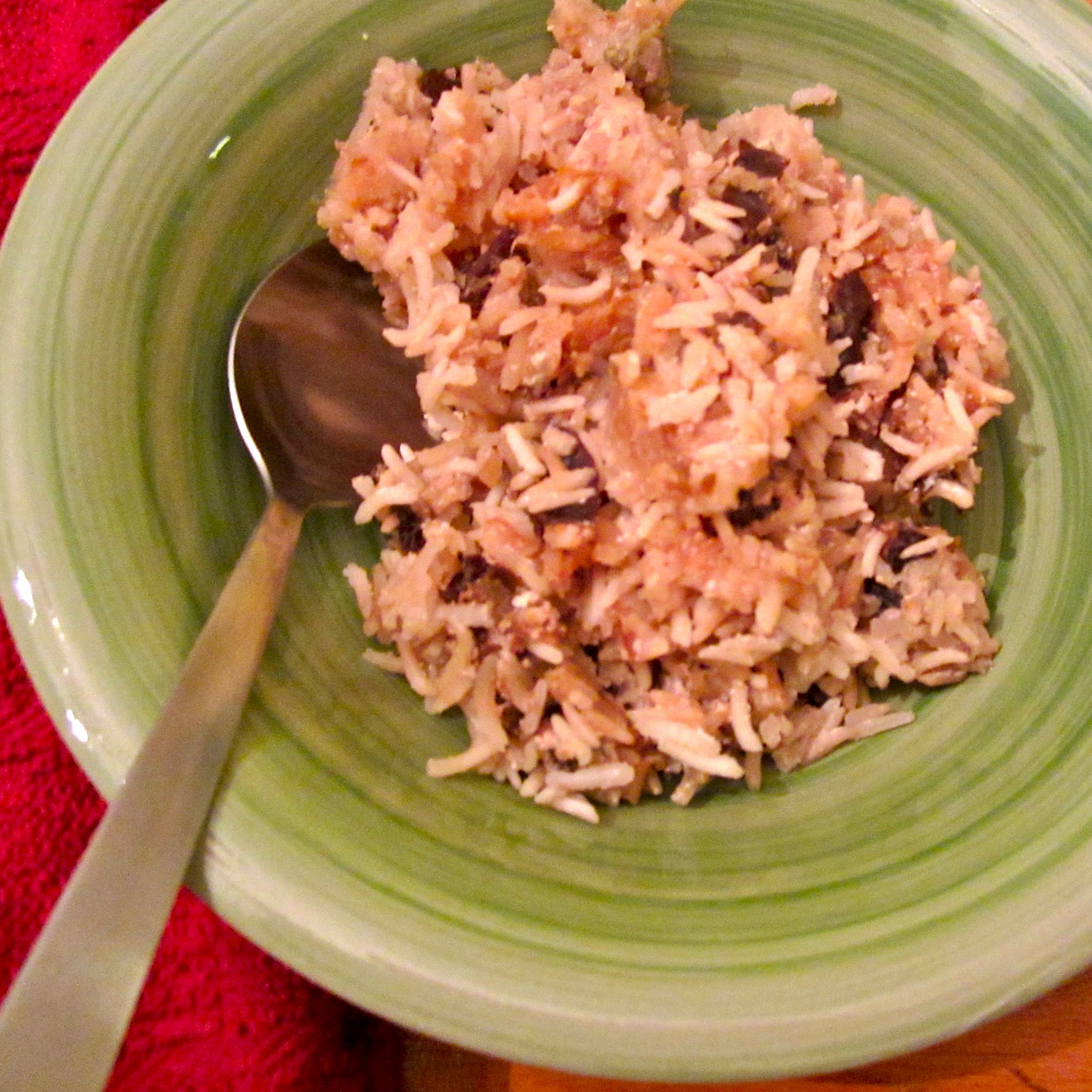 Healthy slow cooker plum rice pudding Veggie Wonder