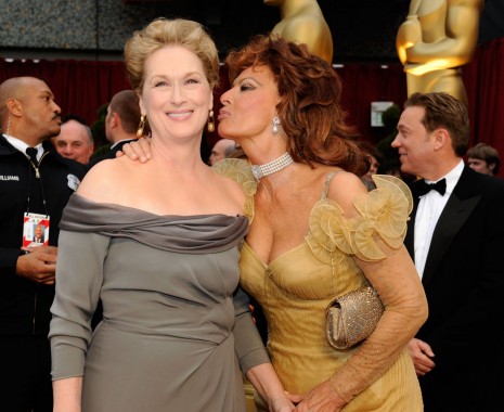 I was half-naked and then Meryl Streep barged in 