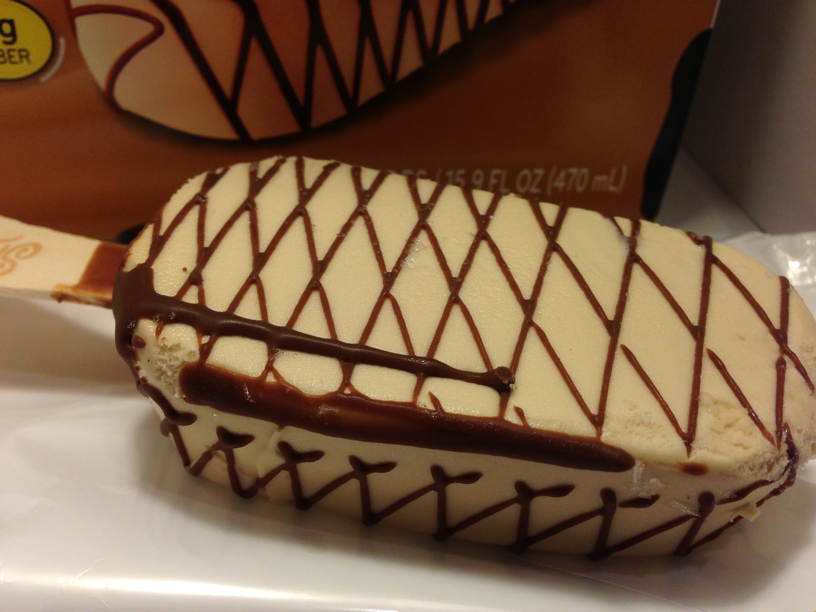 Crazy Food Dude Review Skinny Cow Caramel Truffle Low Fat Ice Cream Bars