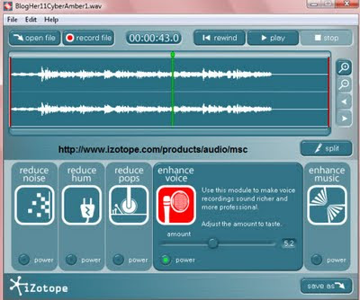 iZotope Music and Speech Cleaner
