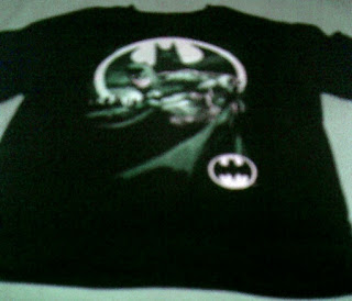 Batman Bat Signal black t-shirt from Walmart Batman Bat Signal black t-shirt from Walmart