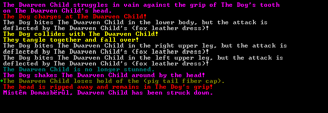 dwarf fortress combat log