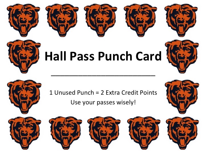 restroom pass template