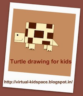 Turtle Drawing for Kids