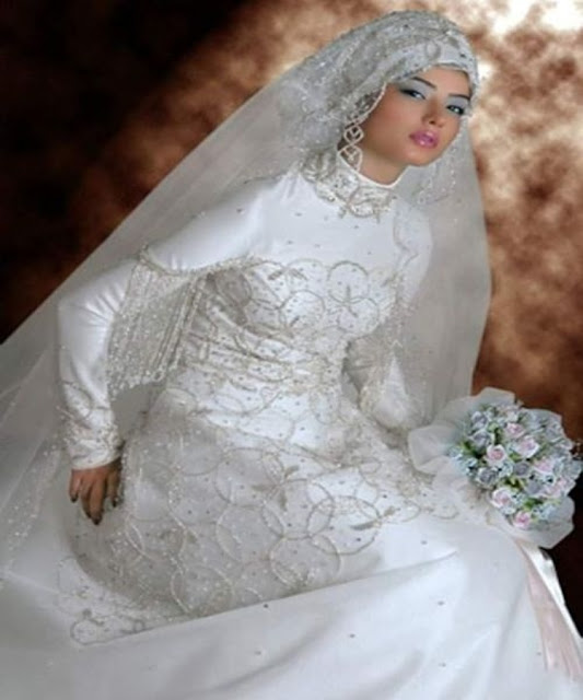baju pengantin jilbab