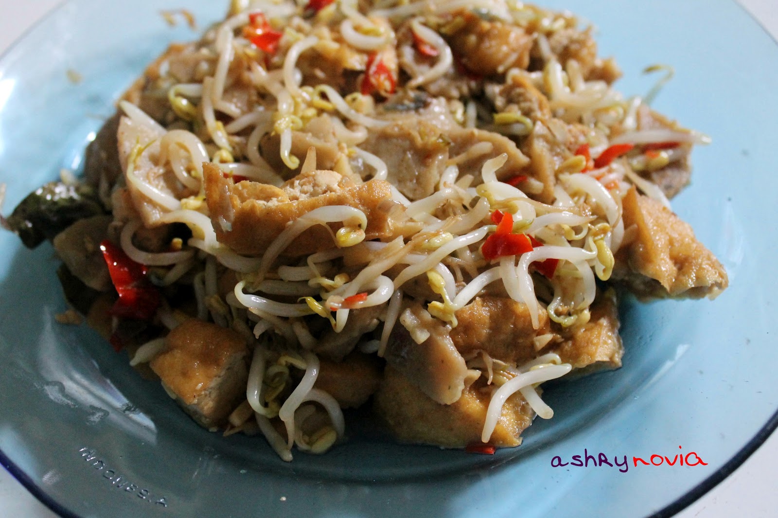 ashry�s blog sayur toge tahu