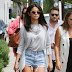 Young Hot Singer Selena Gomez in Sexy Denim at Gracias Madre