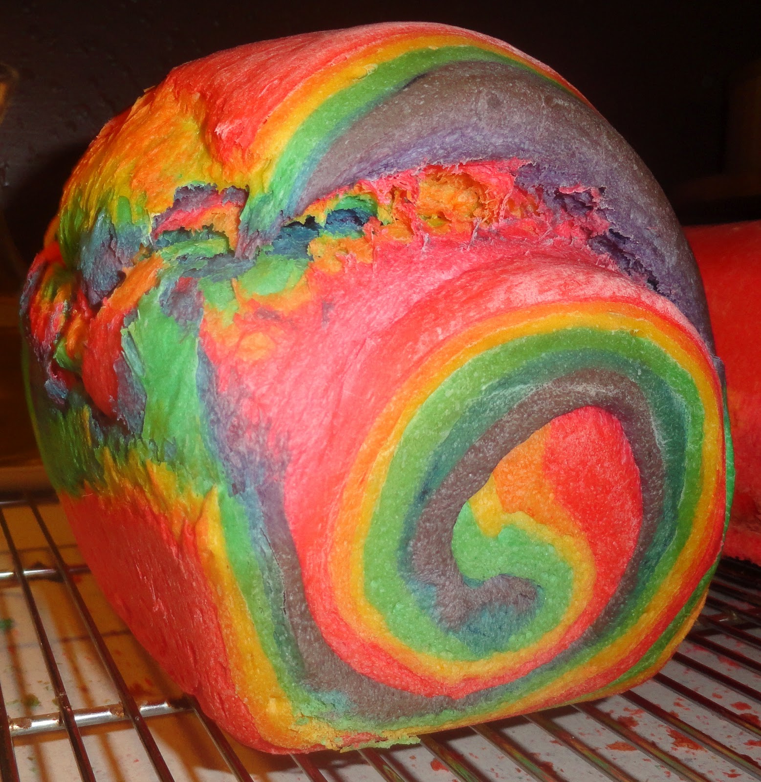 theArtisticFarmer Soft Rainbow Sandwich Bread