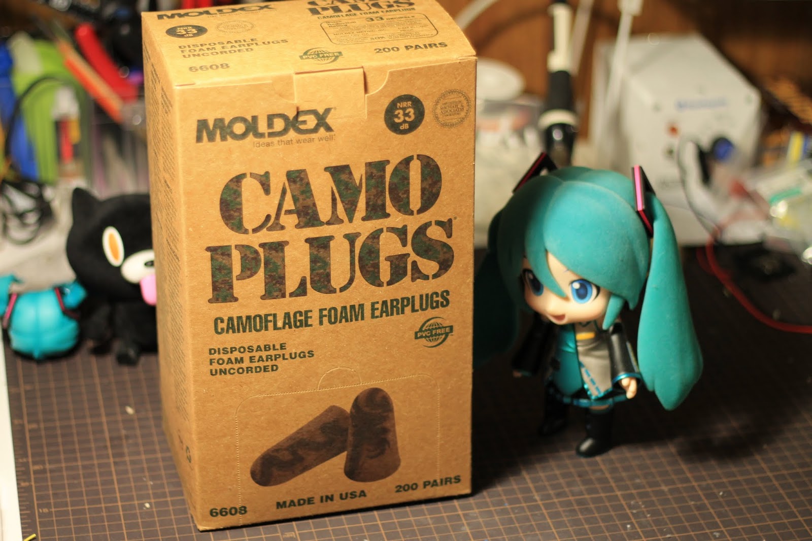 MOLDEX CAMO PLUGSという耳栓を海外から買った。２００個買った。 - ばかおもちゃ製作所