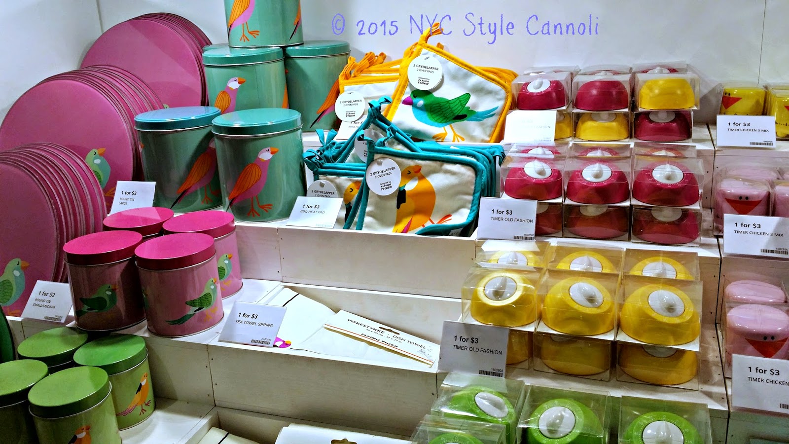 A Shopping Trip to Flying Tiger NYC NYC, Style & a little Cannoli