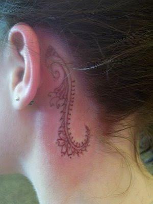 ear tattoos ear tattoo
