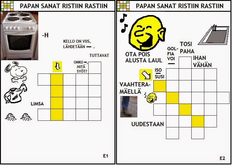 Ristikoita lapsille