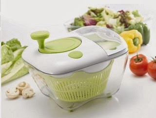 Image: Chef's Star Multi-Function All In One Salad Spinner with Grater