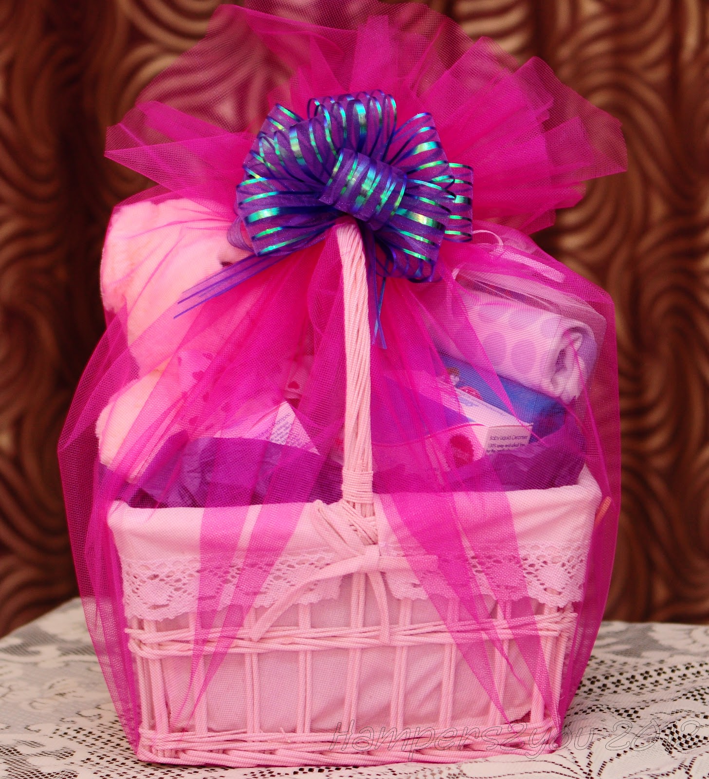 Hampers2you Baby Gift Baskets for Newborn Girl