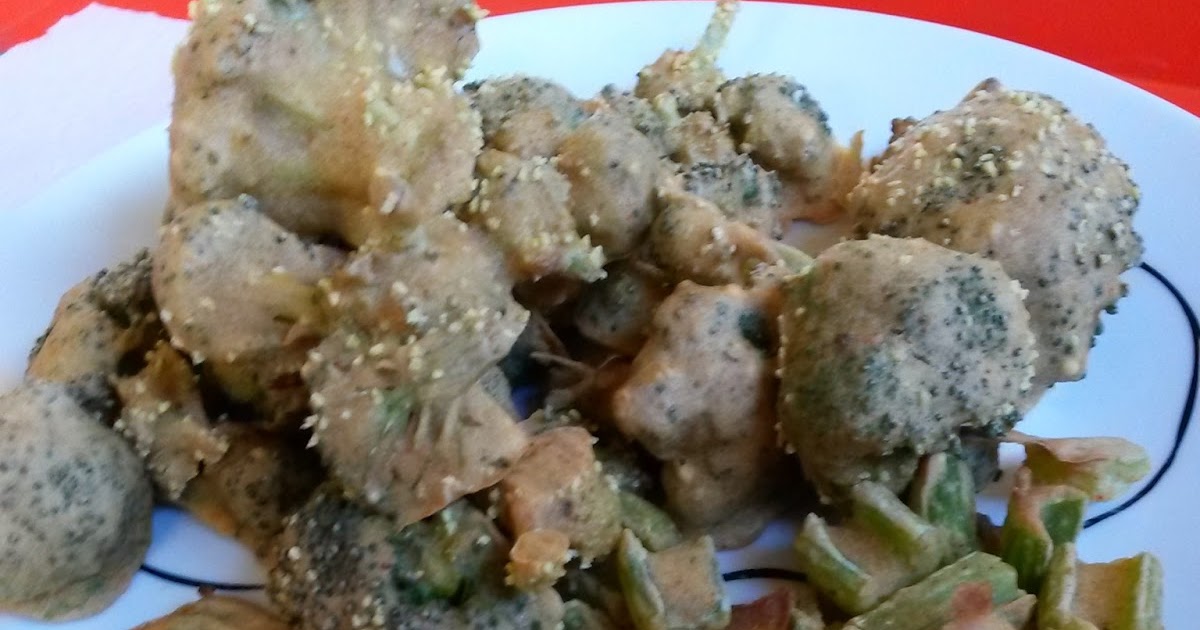 The Healthy Vegans Pho Fried Broccoli, no oil, no fat, but that deep