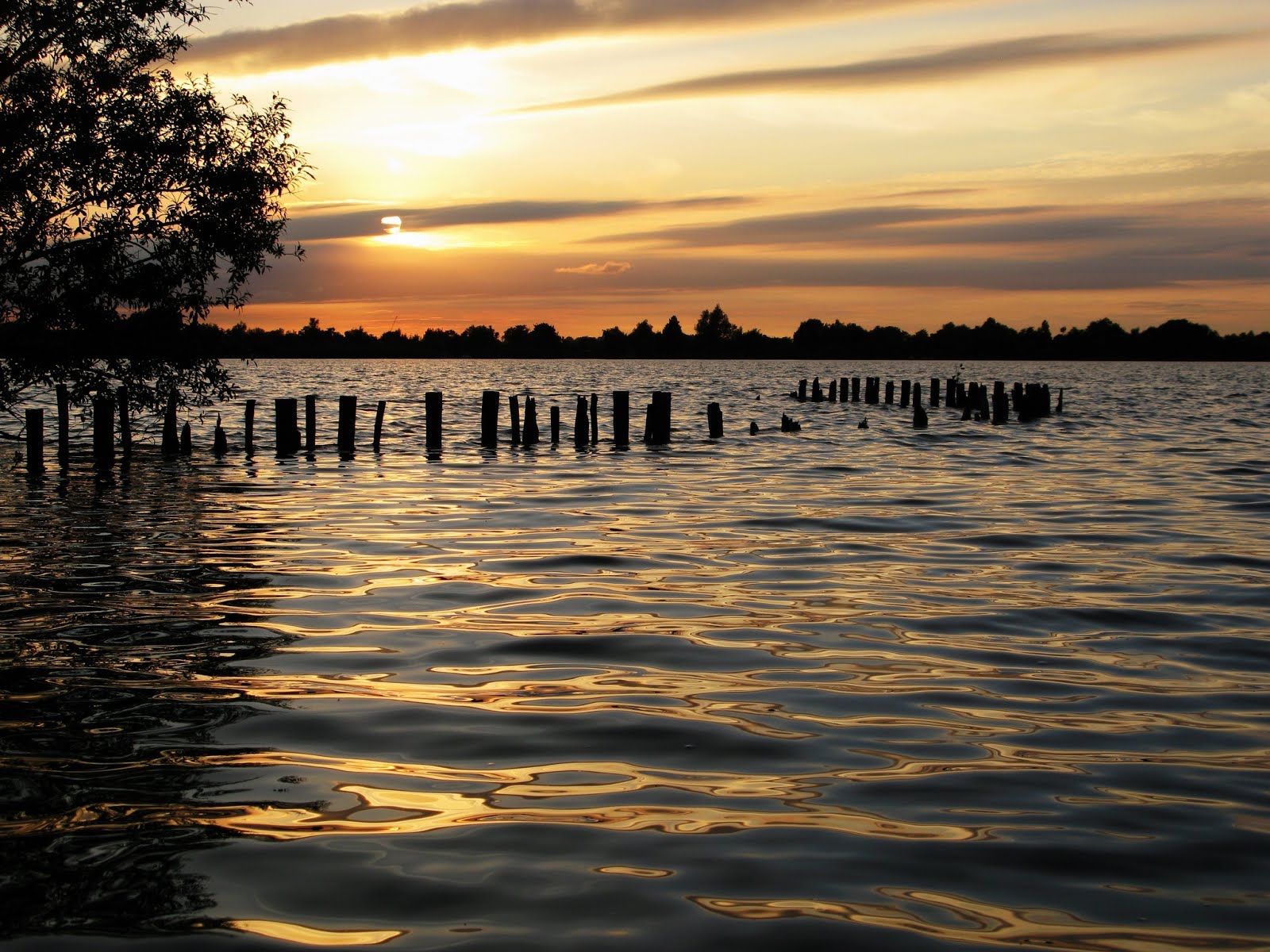 Zonsondergang Reeuwijkse Plassen