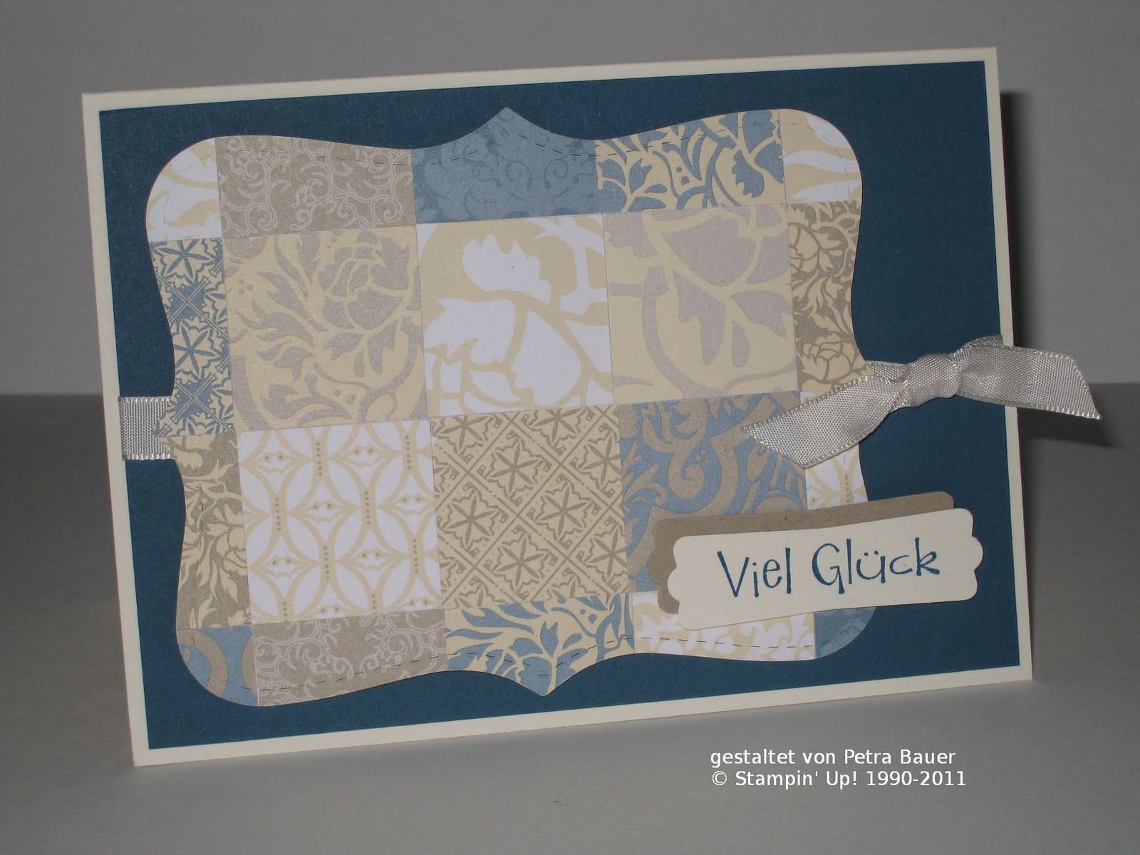 Papierzauber: Patchwork mit Top Note - mal wieder