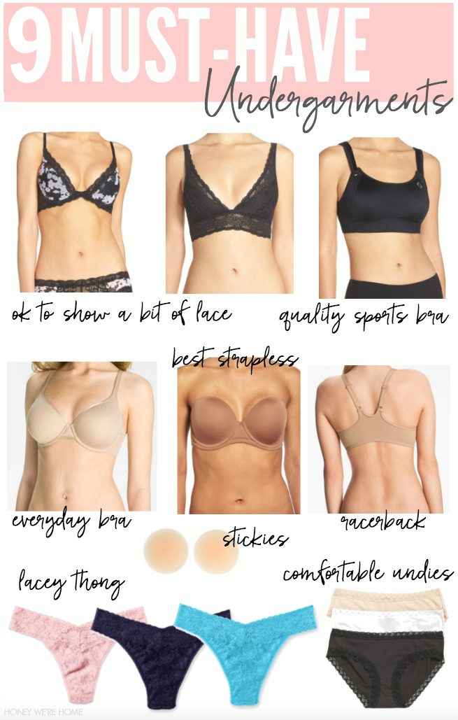9 Must Have Undergarments • Honey We're Home